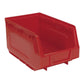 Sealey Plastic Storage Bin 150 x 240 x 130mm - Red Pack of 24 TPS324R