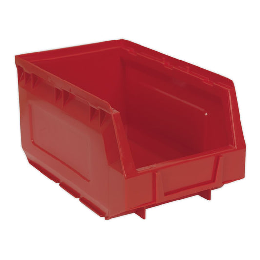 Sealey Plastic Storage Bin 150 x 240 x 130mm - Red Pack of 24 TPS324R