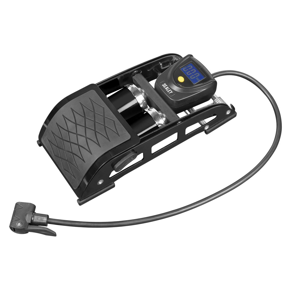 Sealey Twin Barrel Digital Foot Pump FP9D