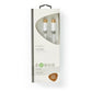 Nedis Coax Cable 100dB IEC (Coax) Male to IEC (Coax) Female 3m (White) - CSBW40015WT30