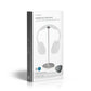 Nedis Headphones Stand Aluminium Design 98 x 276mm Silver HPST200AL