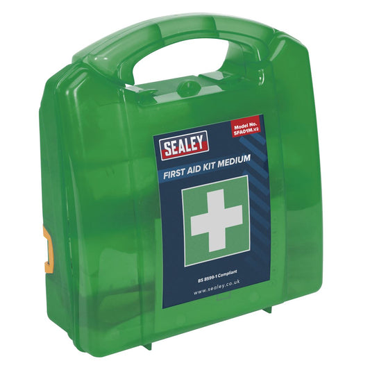 Sealey First Aid Kit Medium - BS 8599-1 Compliant SFA01M