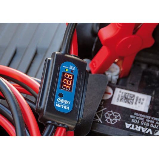 Draper 91884 Surge Protection Booster Cables (29mm² x 5M) 12V/24V LCD screen