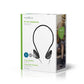 Nedis Wired Headphones 2.1m Round Cable On-Ear Black - HPWD1105BK