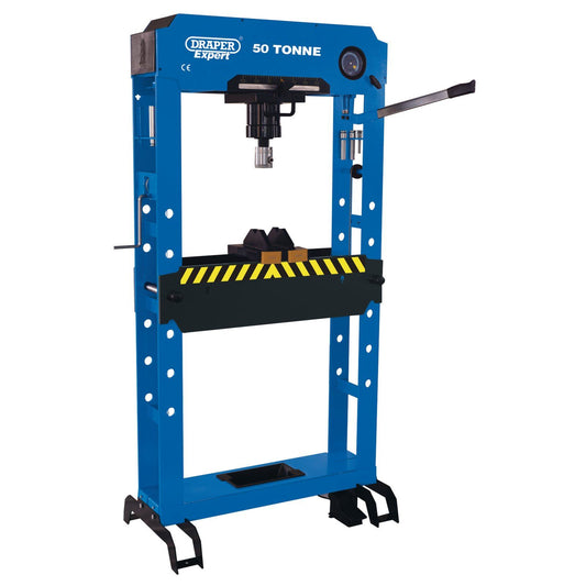 Draper 35582 Hydraulic Floor Press (50 Tonne) Pneumatic Adjustable
