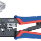 Knipex Crimp lever pliers for Western plugs Western connector RJ11/12 (6-pin) 9.65 mm: RJ45 (8-pin)11.68 mm