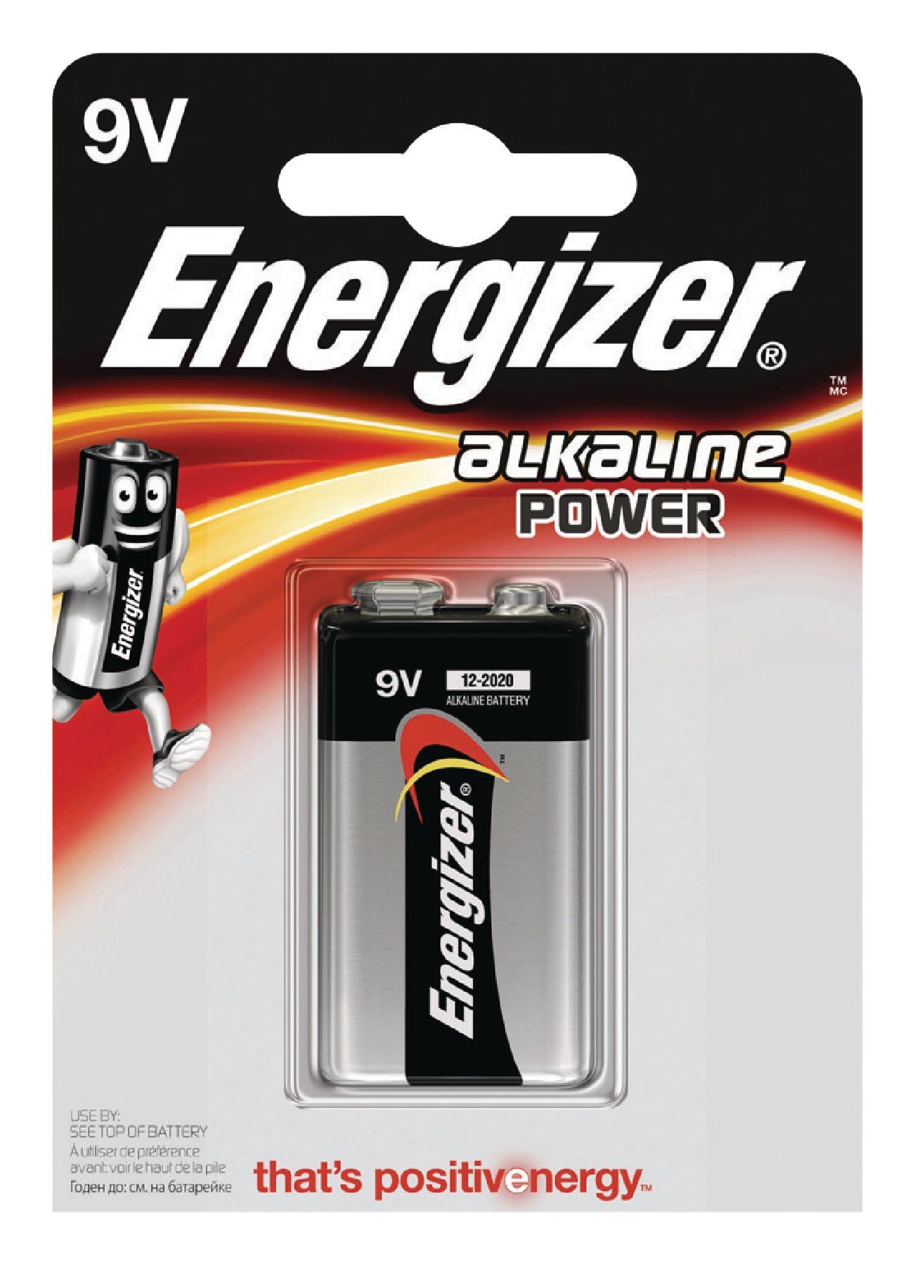 Energizer Power alkaline 9V/6LR61 1-blister