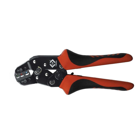 CK Tools Ratchet Crimping Pliers for Insulated Terminals T3680A