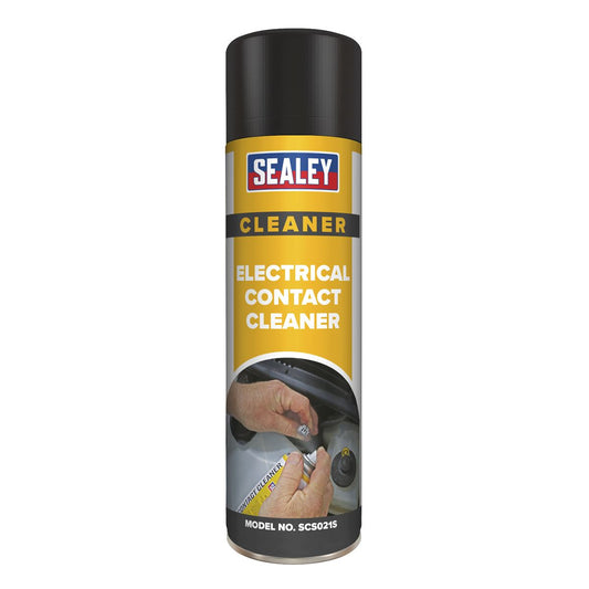 Sealey Electrical Contact Cleaner 500ml Pack of 6 SCS021