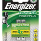 Energizer Rechargeable NiMH Battery AAA 1.2V Power Plus 700mAh 2-Blister
