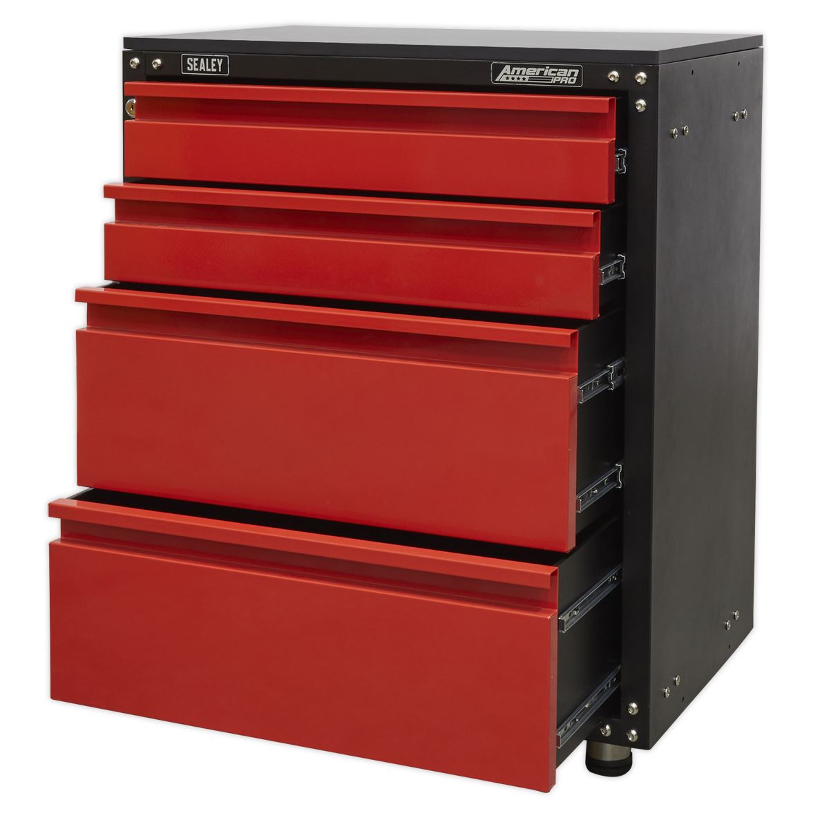 Sealey Modular 4 Drawer Cabinet with Worktop 665mm APMS84