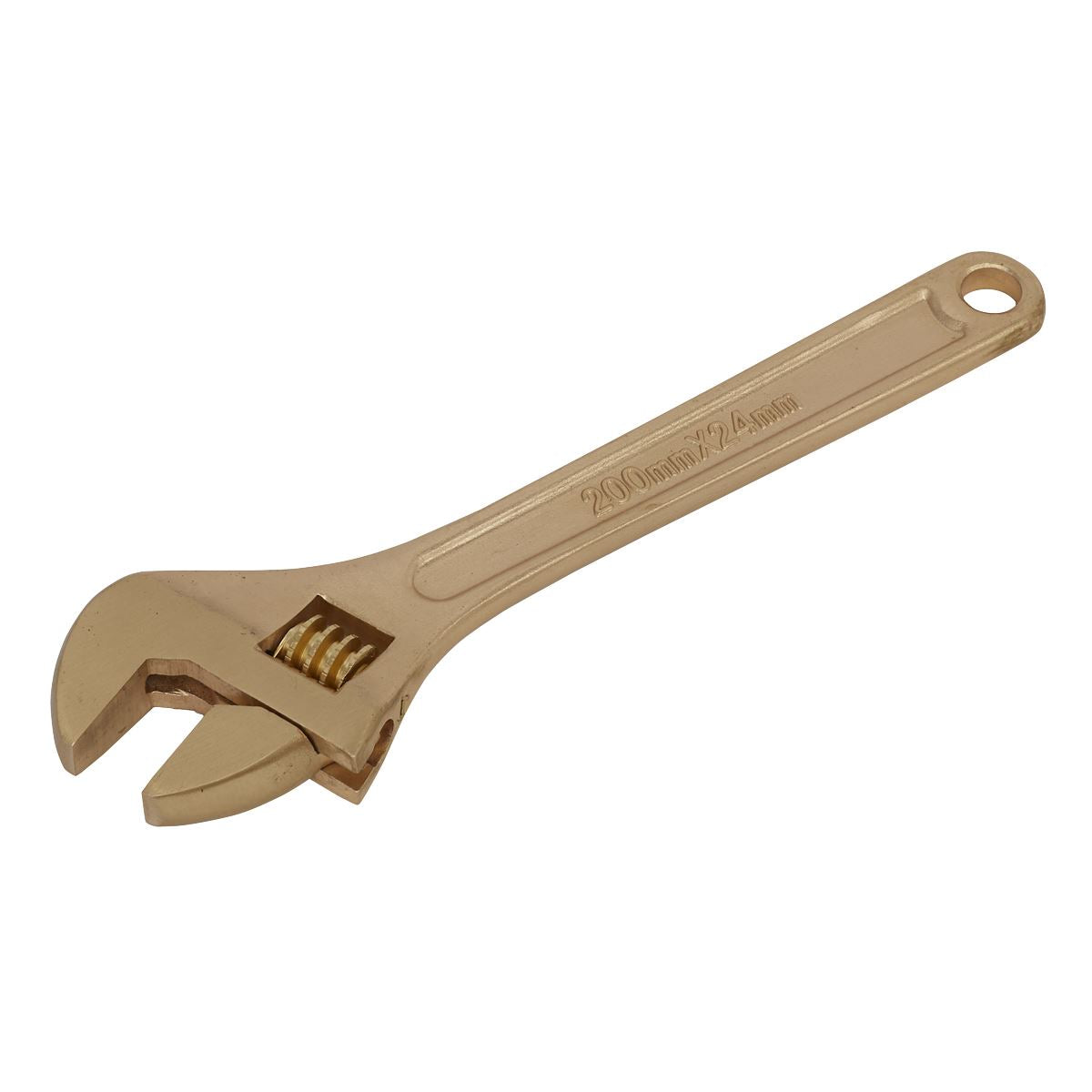 Sealey Adjustable Wrench 200mm - Non-Sparking NS066