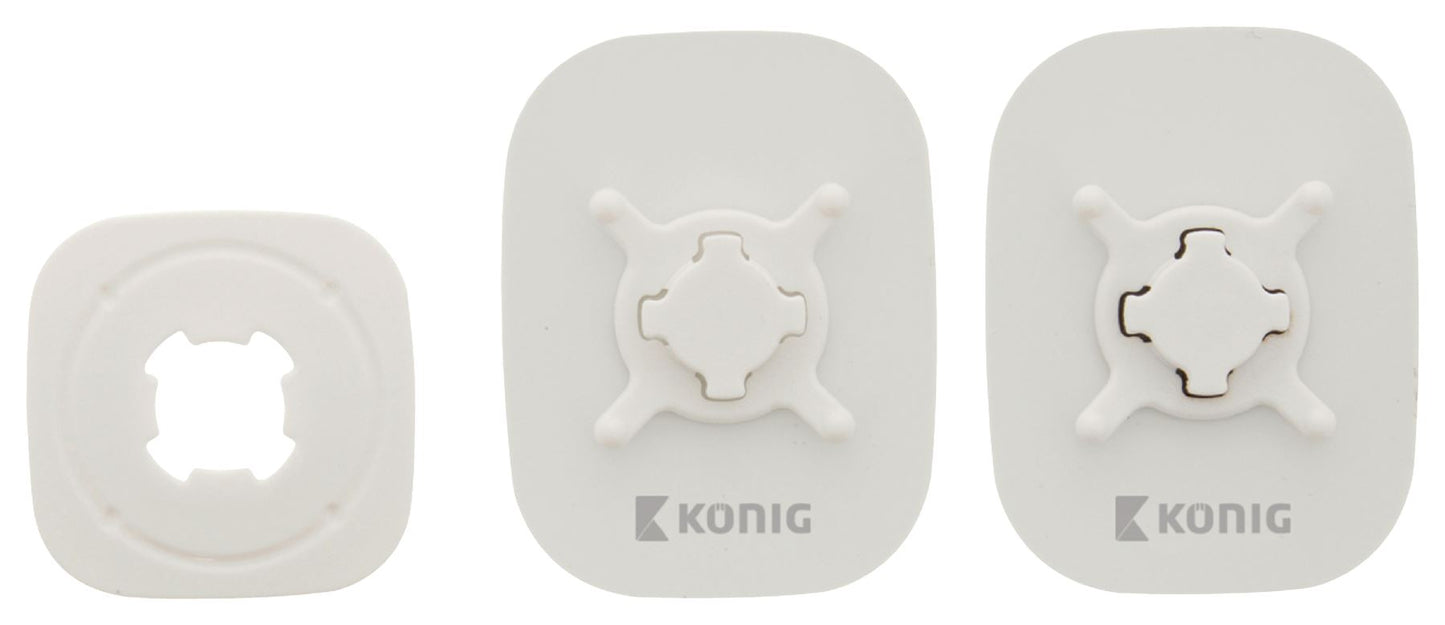 Konig Smartphone Car Mount Sticker 360° Rotation White