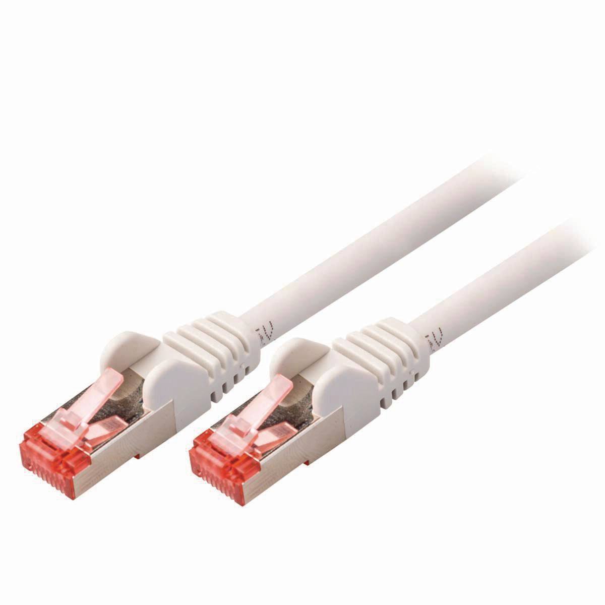 Nedis Cat 6 S/FTP Network Cable RJ45 Male to RJ45 Male 1m Grey CCGP85221GY10