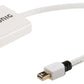 Konig Mini DisplayPort to VGA adapter cable mini DisplayPort male to VGA female 0.20m white