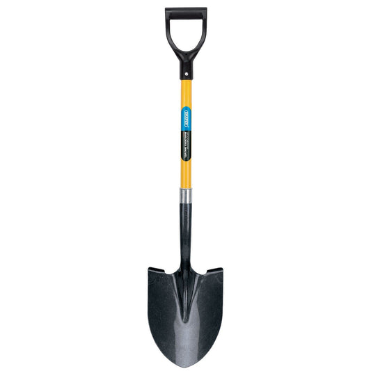 Draper Round Point Shovel with Fibreglass Shaft -No. 43216
