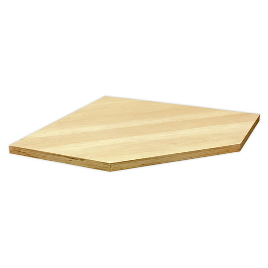 Sealey Pressed Wood Worktop for Modular Corner Cabinet 865mm APMS60PW