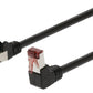 Valueline CAT6 S/FTP Network Cable RJ45 (8P8C) Male to RJ45 Male 0.50m Black