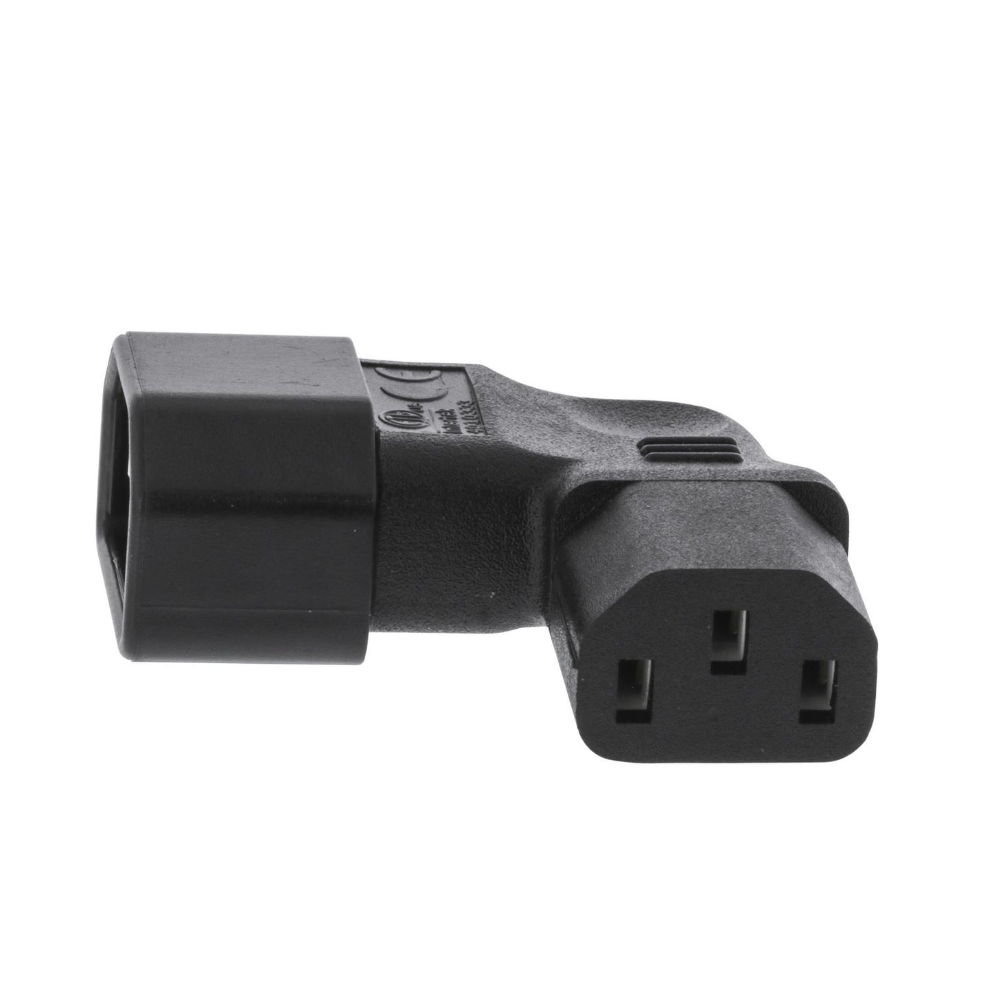 Valueline Power Plug Female to Male Polyvinylchloride (PVC) Black VLEP11904B
