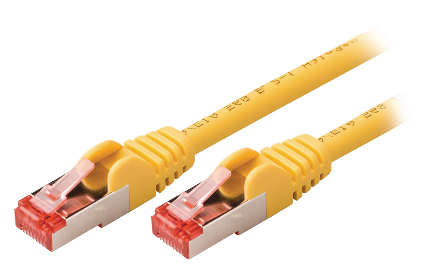 Valueline CAT6 S/FTP Network Cable RJ45 (8P8C) Male to RJ45 Male 15m Yellow