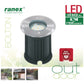 Ranex LED Ground Spot Plastic Glass Light
