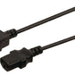 Valueline Power cable IEC-320-C14 to IEC-320-C13 5m black