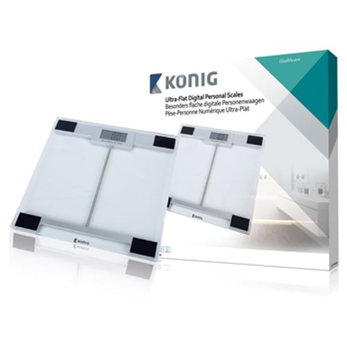 Konig Digital Weighing personal scale (High precision "strain-gauge" sensor)