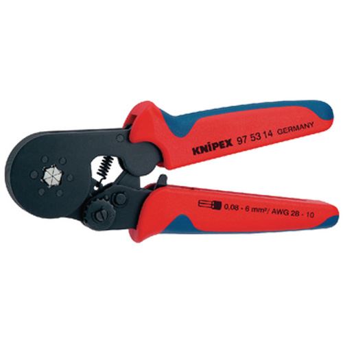 Knipex Self-adjusting crimping plier for end sleeves