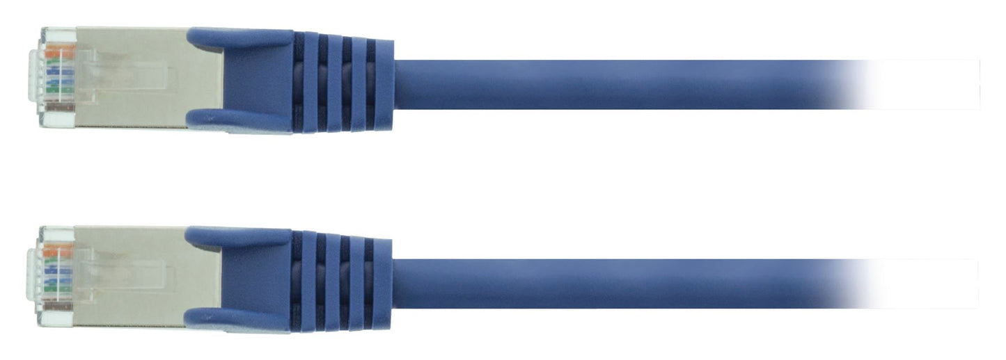 Valueline CAT5e SF/UTP Network Cable RJ45 (8P8C) Male to RJ45 Male 0.50m Blue