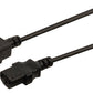 Valueline Power cable IEC-320-C14 to IEC-320-C13 5m black