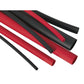 Sealey Heat Shrink Tubing Asstmt 72pc Black & Red Adh Lined 200mm HSTAL72BR