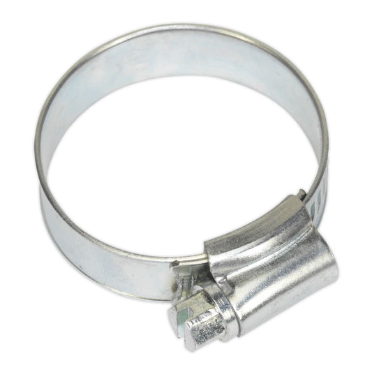 Sealey Hose Clip Zinc Plated 25-38mm Pack of 20 SHC1X
