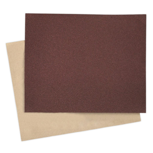 Sealey Production Paper 230 x 280mm 80Grit Pack of 25 PP232880