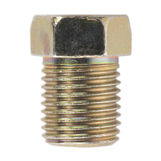 Sealey Brake Pipe Nut M10 x 1mm Full Thread Male Pack of 25 BN10100FT