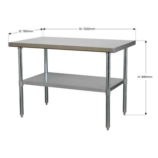 Sealey Stainless Steel Workbench 1.2m AP1248SS