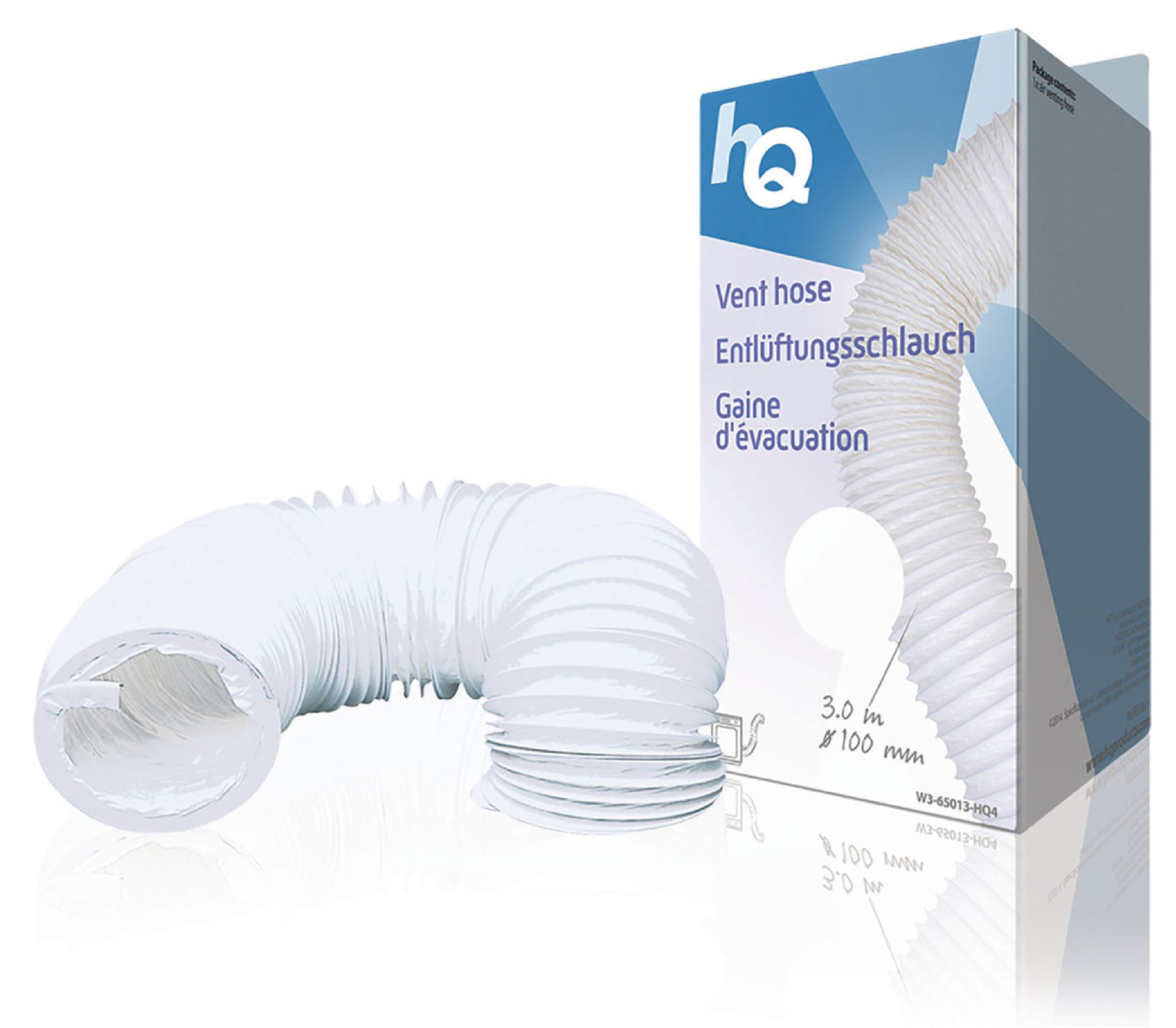 HQ Air Outlet Hose PVC 100 mm 3m