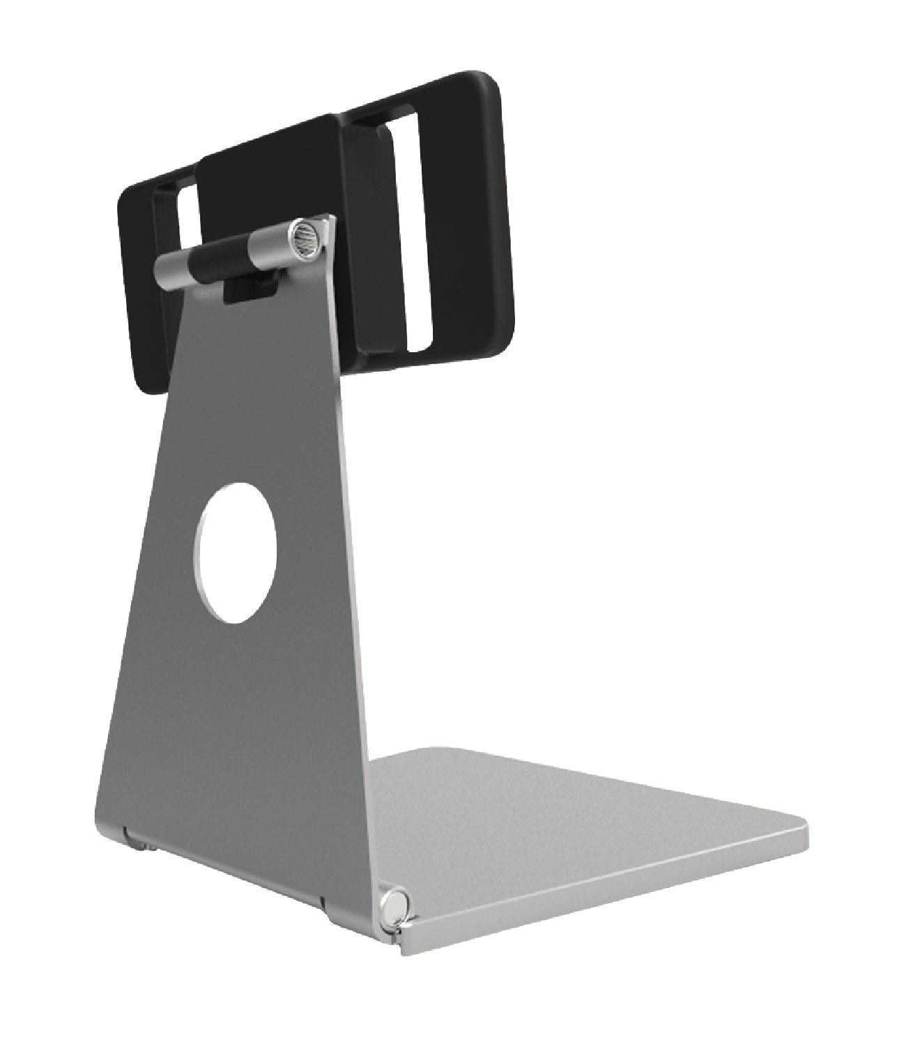 Omnimount iPad stand for iPad Mini, mini case silver with black