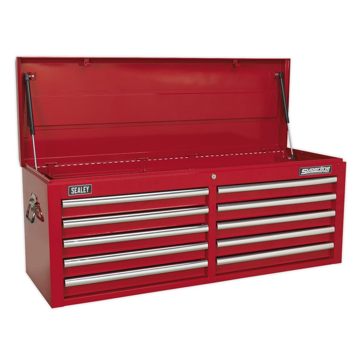 Sealey Topchest 10 Drawer with Ball Bearing Slides - Red AP5210T