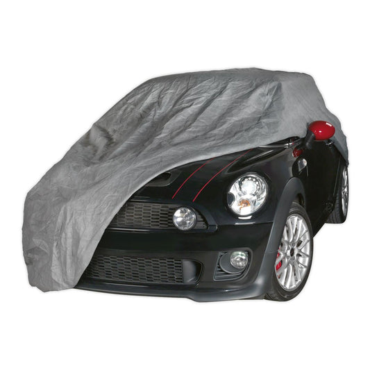 Sealey All Seasons Car Cover 3-Layer - Small SCCS