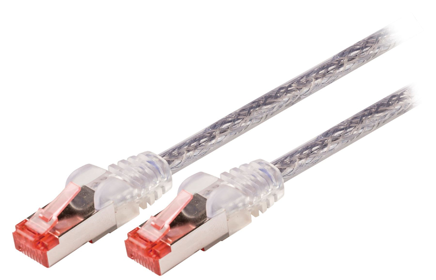 Valueline CAT6 S/FTP Network Cable RJ45 (8P8C) Male to RJ45 (8P8C) Male 1m clear