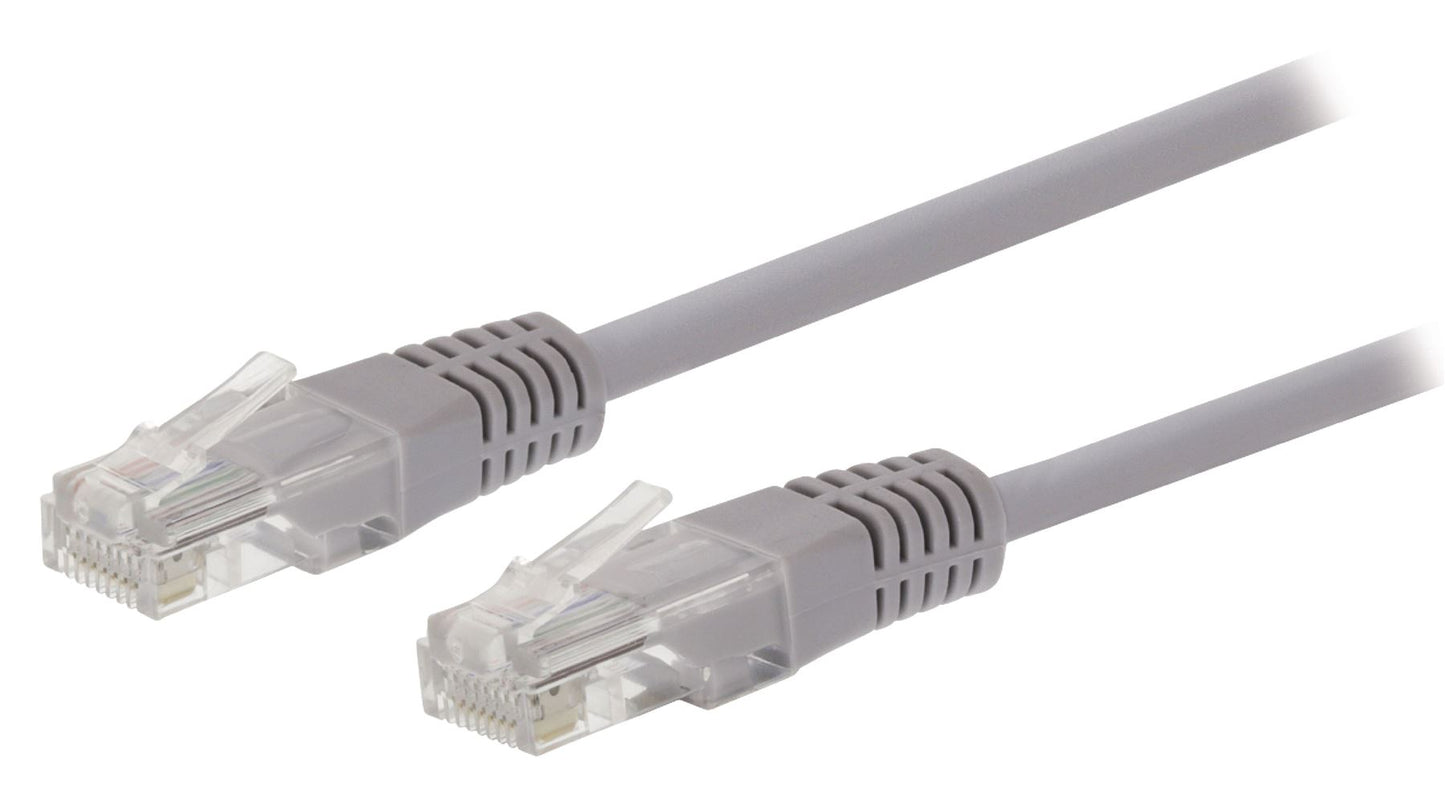 Valueline CAT5e UTP Network Cable RJ45 (8P8C) Male to RJ45 (8P8C) Male 10m Grey