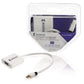 Konig Mini DisplayPort to VGA adapter cable mini DisplayPort male to VGA female 0.20m white