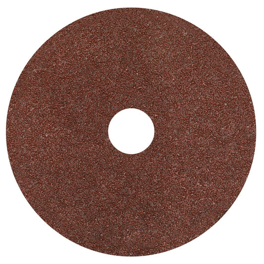 Sealey Fibre Backed Disc 125mm - 24Grit Pack of 25 WSD524