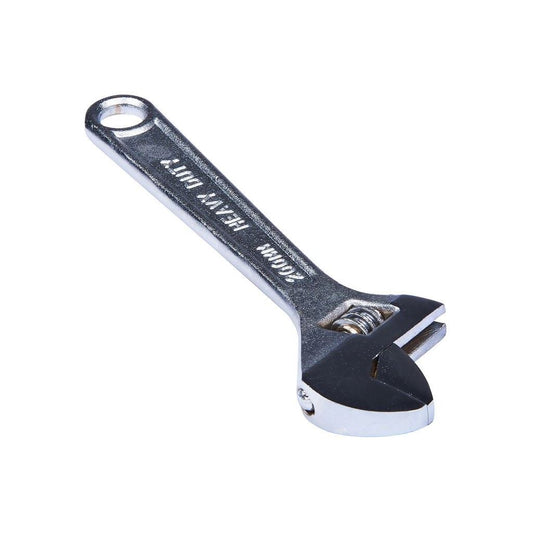 8" Adjustable Wrench Spanner Drop Forged Heat Treated Carbon Steel Heavy Duty