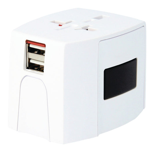 Skross Travel Adapter World MUV USB Unearthed