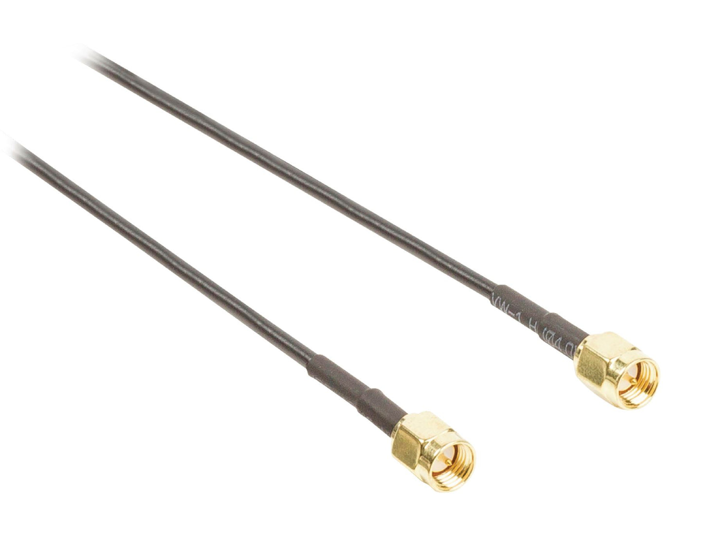 Valueline SMA antenna cable SMA male to SMA male 2m black