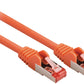 Valueline CAT6 S/FTP Network Cable RJ45 (8P8C) Male to RJ45 Male 0.50m Orange