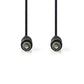 Nedis Digital Audio Cable RCA Male to RCA Male 1m Black CAGP24170BK10