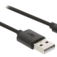 Valueline USB 2.0 Cable USB-C Male to A Male 1m Black