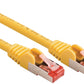 Valueline CAT6 S/FTP Network Cable RJ45 (8P8C) Male to RJ45 Male 3m Yellow